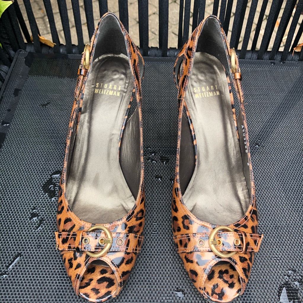 Stuart Weitzman Heels Sz 8 Open Toe